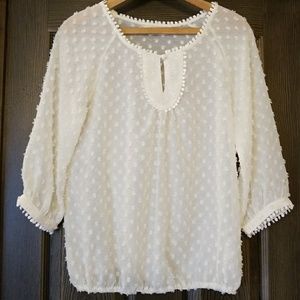 A'reve delicate gauze shirt